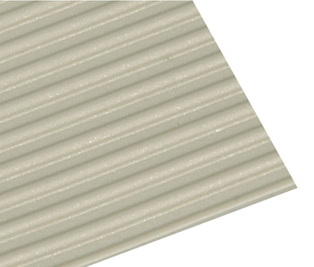 547.97.543 - Pack 1 - Drw Ins Mat Grooved 1.5x500x2200mm Gry