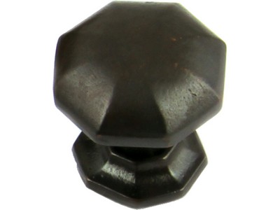 123.02.060 - Pack 1 - Bold Knob Cast Iron Natural D38x37mm