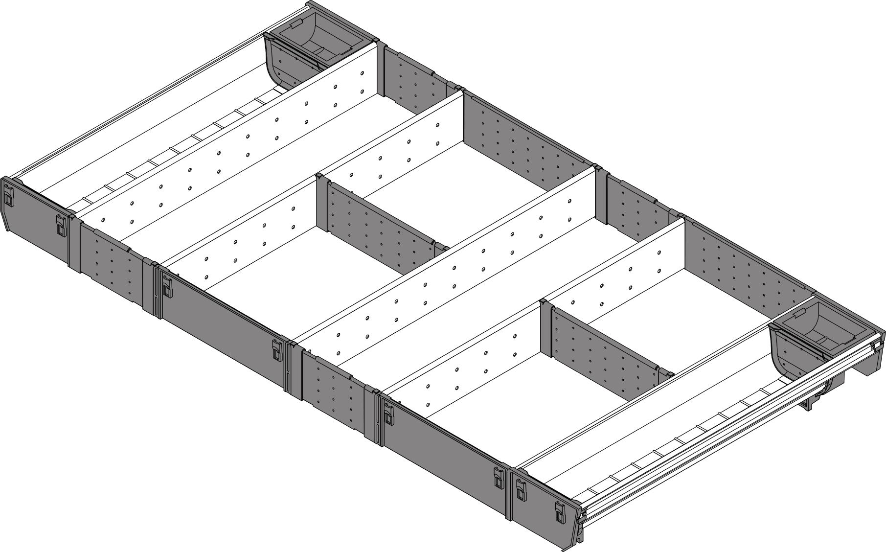 ZSI.90VUI4 ORGA-LINE Drawer dividing system