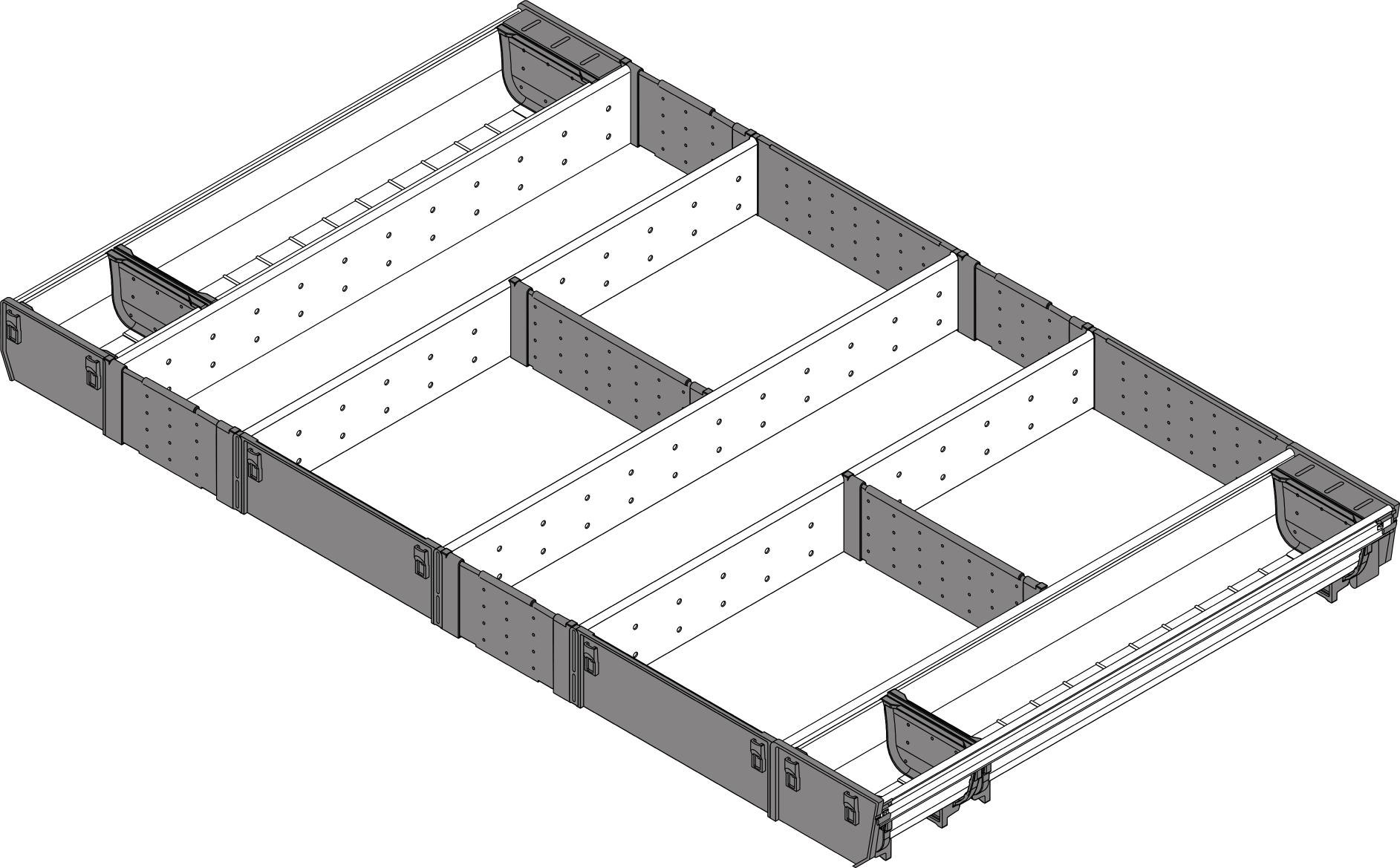 ZSI.90VUI6 ORGA-LINE Drawer dividing system