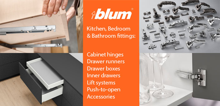 blum kitchen hinges and runners