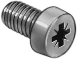 020.90.904 - Pack 100 - Cheese Head Screw Galv St M6x10mm